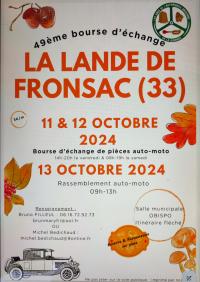 Flyer Lalande Fronsac 2024 10 12
